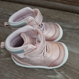 Stride Rite pink baby sneakers size 3